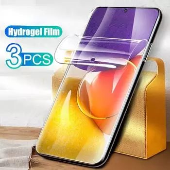 Гидрогелевая пленка для Samsung Galaxy Quantum 3, 3 шт., защитная пленка для экрана Samsung Quantum 2 3, 3 шт. For Samsung A12 чистый