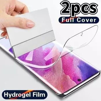 Гидрогелевая пленка для Samsung Galaxy S10 S20 S9 S21 S22 S23 Plus Ultra FE Защитная пленка для экрана Note 20 8 9 10 Защитная пленка For Samsung A12 чистый