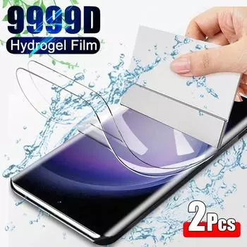 Гидрогелевая пленка для Samsung Galaxy S23 S20 S22 S21 Ultra Fe 5G, 2 шт., защитная пленка для экрана Samsung S10 S9 S8 S7 Plus Lite, не стекло For Samsung A12