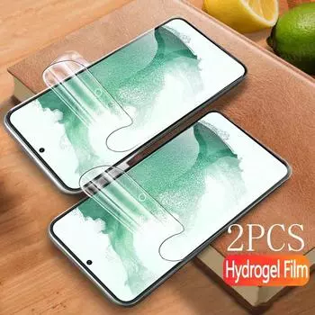 Гидрогелевая пленка для Samsung S22 S21 S20 FE 5G, 2 шт., защитная пленка для экрана Galaxy S22 S21 S20 Ultra Plus, защитная пленка 5G, не стекло
