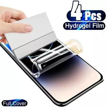 Гидрогелевая пленка с полным покрытием для iPhone 14 11 12 13 Pro Max Mini 6 7 8 14 Plus X XS XR XS MAX Защитная пленка для экрана мягкая пленка iphone 11 чистый