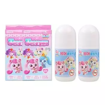 Гидрогелевые ленты Sweet and Sour Catch Tiniping 18 штук (2 упаковки) + 2 Поймайте Тинипинга Летние Охлаждающие Жидкости, популярного персонажа в Корее