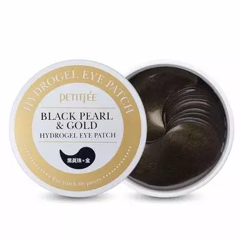 Гидрогелевые патчи для глаз PETITFEE Black Pearl Gold, 60 листов и - [Разное]
