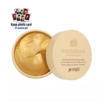 Гидрогелевые патчи для глаз Petitfee Gold & Snail 60 шт. 1p