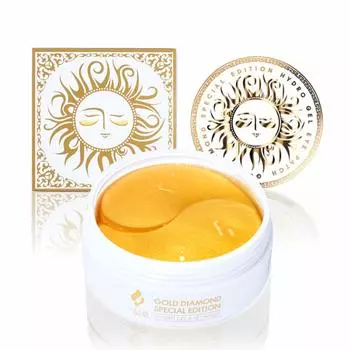 Гидрогелевые патчи Gold Diamond Eye Patch Eye Pack of 60 Care Eye Mask Eye Cream (Всего штук)/Повязка на глаз/Пакет для глаз/Глаз
