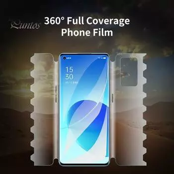 Гидрогелевый защитный чехол, полное покрытие, передняя и задняя гидрогелевая защитная пленка для телефона для OPPO Reno 6/Reno 6 Pro/Reno 6 Pro+/Reno 5/Reno 5 Pro/Reno 5 5 Clear Film