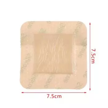 Гидроколлоидная клейкая повязка, повязка на рану, стерильная пластырь от пролежней 7.57.5cm