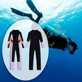 Гидрокостюм для женщин Консервативный купальник Парусный спорт Каякинг Спорт на открытом воздухе S