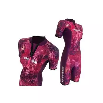 Гидрокостюм Dreams Purple 2 мм для женщин Shorty Diving Surf Scuba Suit
