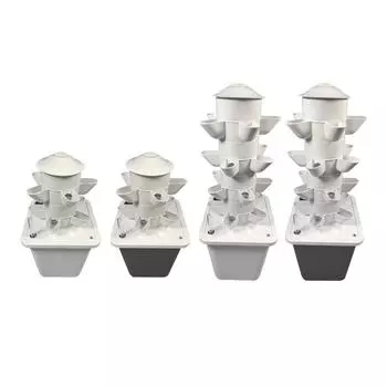 Гидропонная система выращивания, башня, вертикальный садоводческий горшок для двора, сада, помидоров черри, овощей, комнатных растений