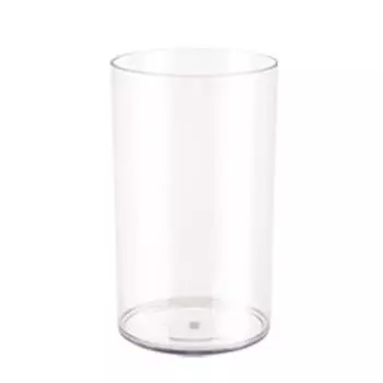 Гидропонные растения Акриловая цилиндрическая ваза Высокие деревенские прозрачные вазы Центральная часть ресторана 10x20cm