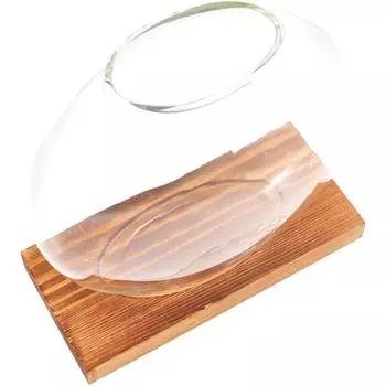 Гидропонные украшения из укропа Декор Настольные украшения Домашняя ваза Растение Офисные цветочные вазы Посадка Деревянная бутылка