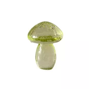 Гидропонный цветочный горшок в форме гриба, стеклянный контейнер для цветочной композиции, мини-ваза для цветов, подарок зелёный