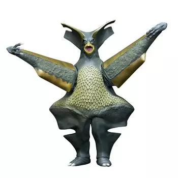 Gieron Seiju Soft Vinyl Assembly Kit Reprint Total Height 22cm Soft Vinyl Unpainted Assembly Kit Non-Scale Approx. серый