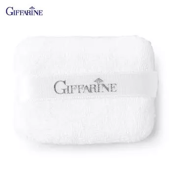 Giffarine Edelweiss Cotton Puff. Возьмите спонжчиком небольшое количество пудры и равномерно распределите ее по лицу, 36348.