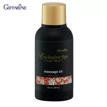 Giffarine Exclusive Spa Massage Oil, для идеального расслабления с силой ароматерапии из натуральных эфирных масел, 100 мл 18107