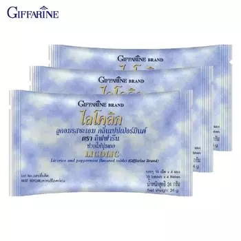 Giffarine Licolic, Мятные конфеты со смесью нескольких трав, 40 таблеток 48005 х 3 шт. 40 tablets x 3 pcs