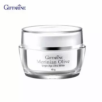 Giffarine Merinian Olive Virgin Age Ultra White - Органический крем для лица с оливковым маслом первого отжима 45 г 84005 - Тайский уход за кожей