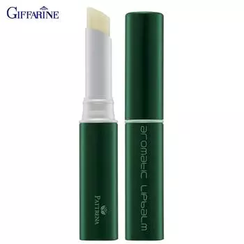 Giffarine Pattrena Aromatic Lip Balm, Бальзам для губ с гладкой и мягкой текстурой, обогащенный увлажняющим витамином Е, 2 г 12109 2 g