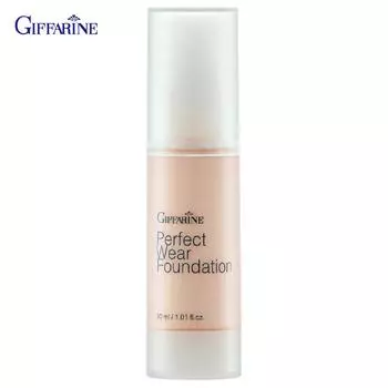 Giffarine Perfect Wear Foundation, Тональный крем на водной основе для естественной и идеально гладкой кожи с превосходными водостойкими свойствами, PF01 - PF04 30 мл PF01