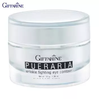 Giffarine Pueraria Wrinkle Fighting Eye Contour, Крем для глаз без ароматизаторов для упругой, гладкой и сияющей кожи вокруг глаз, 30 г 10307 30 g