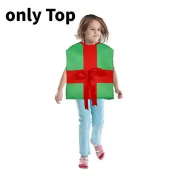 Gift Box Christmas Cosplay Costume Halloween Party Stage Fashion Performance