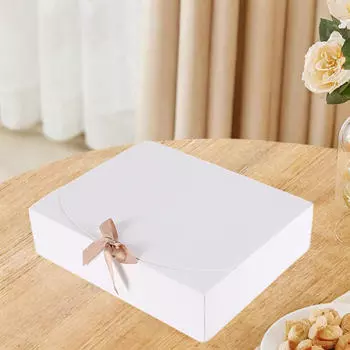 Подарочная коробка с крышкой для подружки невесты, предложение руки и сердца, выпечка, угощение на вечеринке, прямоугольная бумага синий