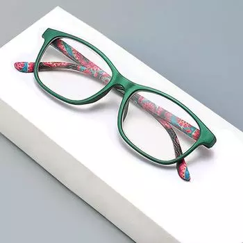 Gift Read Magnification Reading Glasses Computer Eyeglasses Presbyopia Eyeglasses Hyperopia Eyewear green-250