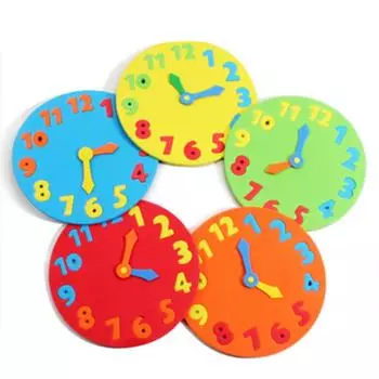 Gifts Learning Education Toys Early Childhood Education Materials Kindergarten Teaching Aid DIY Material DIY Clock Jigsaw Toys 1 piece