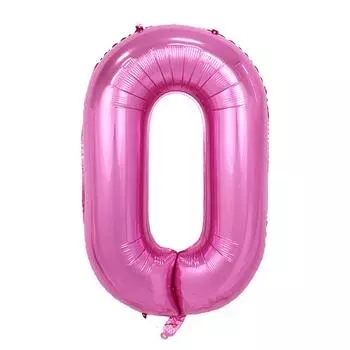 Гигантская красная цифра 40 дюймов, Украшение на день рождения, Вечеринка, Юбилейное украшение One Size