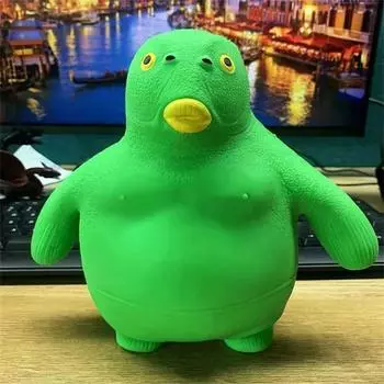 Гигантская тупая голова рыбы Глупая рыба Зеленая голова рыбы Фиджет Зеленая рыба Сжимание Зеленая рыба Сжимание Игрушка small