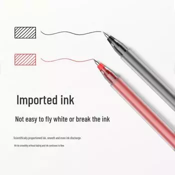 Гигантские гелевые ручки 0,5 мм, 10 шт. в упаковке — ручки большой емкости для подписи и экзаменов, на водной основе, бесплатная доставка 0.5mm