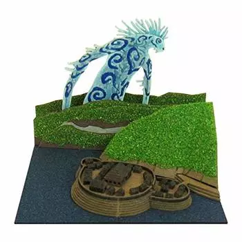 Гигантские кресла-мешки Sankei MP07-44 Studio Ghibli Mini Princess Mononoke Didarabocchi Non-Scale Paper Craft