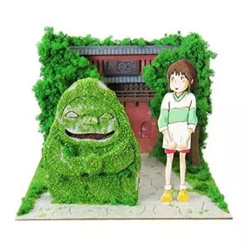 Гигантские кресла-мешки Sankei Studio Ghibli Mini Унесенные призраками Унесенные призраками Бумажная поделка Немасштабная MP07-71 зелёный