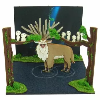 Гигантские кресла-мешки Sankei Studio Ghibli mini Принцесса Мононоке Шиши Божественный лес Бумага Craft Немасштабный MP07-43