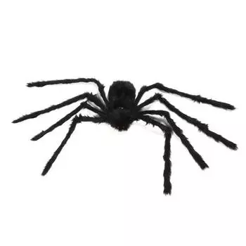 Гигантский Светящийся Паук Хэллоуин Украшение Искусственный Паук Светящийся Реалистичный Жуткий Паук для Внутреннего Наружного Двора Патио Праздничный Декор 30cm