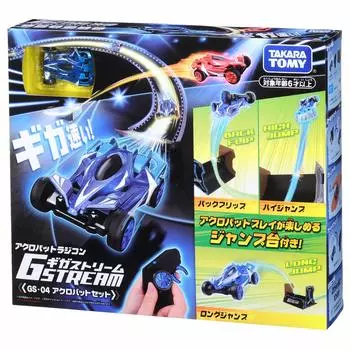 Gigastream Acrobat Set Acrobat Radio Controlled RC для детей, автомобиль с дистанционным управлением, акробатический автомобиль для помещений с платформой для прыжков, игрушка GS-04 2.4Gh