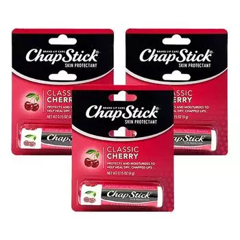Гигиеническая помада Classic Cherry, 4 г, 3 упаковки