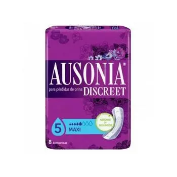 Гигиенические прокладки Ausonia Discreet Maxi при недержании мочи, 8 шт.