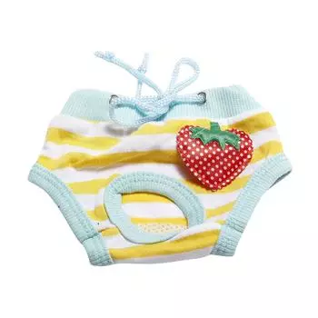 Гигиенические штаны для домашних животных Гигиенические штаны Милые мультяшные гигиенические штаны L синий