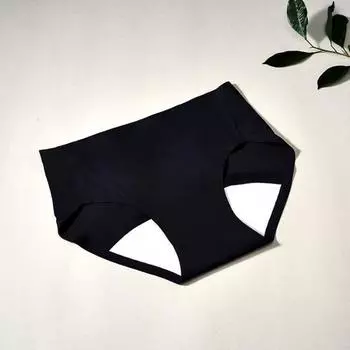 [Гигиенические трусики] Выберите 1 из 2 однотонных комфортных воздушных легких черных (S / M),Корейские женские товары Comfort Air Light_Black S