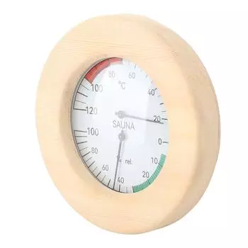 Гигртермограф для сауны 2 в 1, настенный мониторинг в реальном времени, термометр и гигрометр для сауны