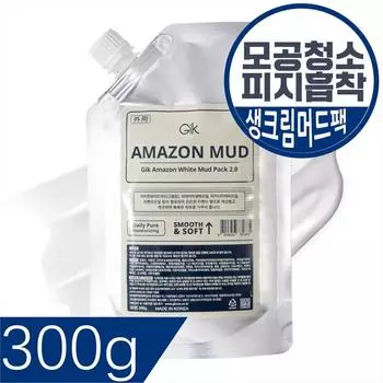 GIK Amazon White Centella Asiatica Tea Tree Deep Care Mud Pack 300 г, 1 шт., 1 набор