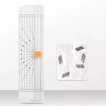 Гильотинный резак для бумаги с автоматическим предохранительным устройством, портативный станок, А4, 2022 г.