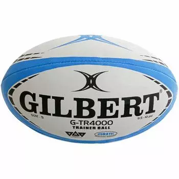 Gilbert Gilbert rugby ball practice size 4 light blue x white G-TR4000 [item]
