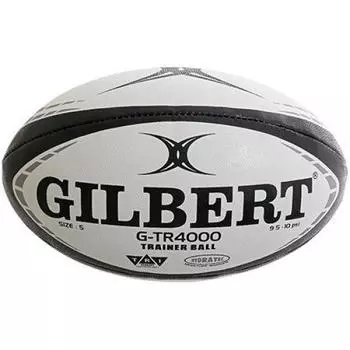 Gilbert Trainer Ball Training Rugby Ball Black 5 No. G-TR4000 [Item] белый
