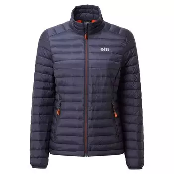 Gill Hydrophobe Down Jacket Hydrophobe Down Navy Orange 10 1065W Women s (Women s Jkt)