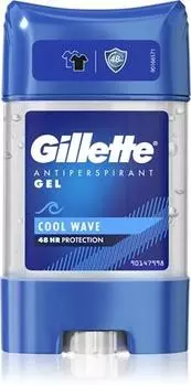 Gillette Cool Wave anti-transpirant gel TU прозрачный