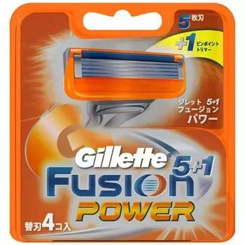 Gillette Fusion 5+1 Power Special запасное лезвие 4B