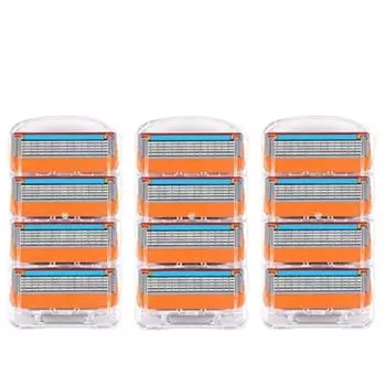 Gillette Fusion Power ProGlide ProShield Manual Mach 3 Turbo совместимое бритвенное лезвие, корейское бритвенное лезвие